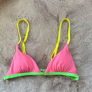 It’s Now Cool Triangle Bikini Top XS